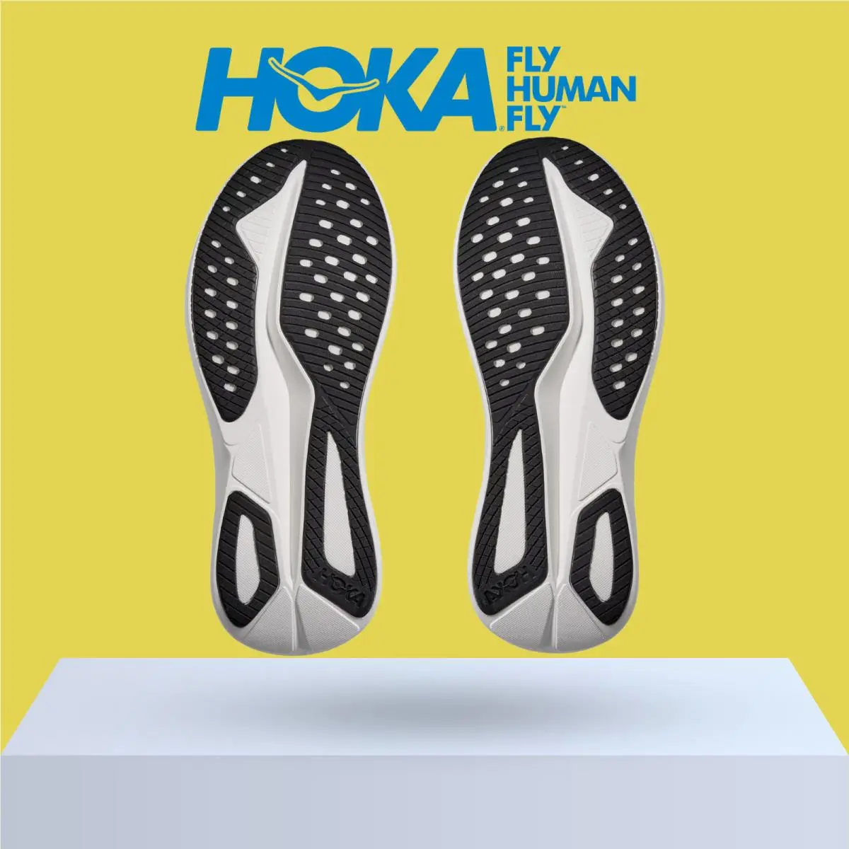 Hoka shoes - Hoka One One Mach 7 - Ash Grey/Cobalt Blue 28