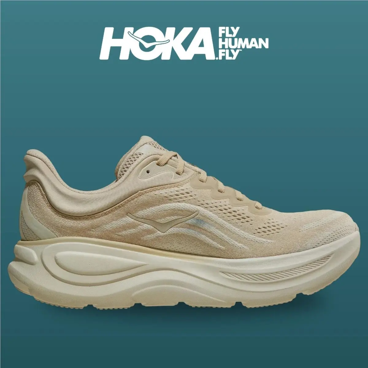 Hoka shoes - Bondi 9 - Bondi - 1162011-OLTM - Oatmeal/Oat Milk 8