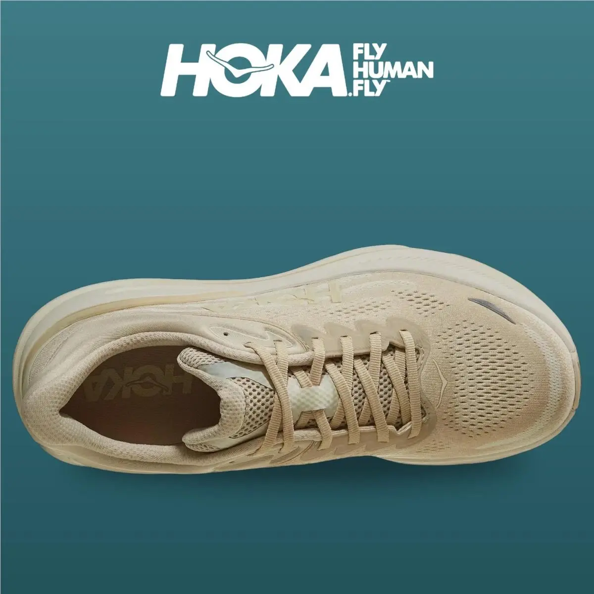 Hoka shoes - Bondi 9 - Bondi - 1162011-OLTM - Oatmeal/Oat Milk 9