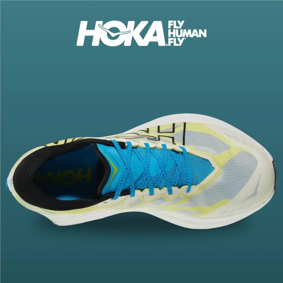 Hoka shoes - Rocket X - Rocket - 1176330-SLLB - Skyward Blue/Alabaster 2