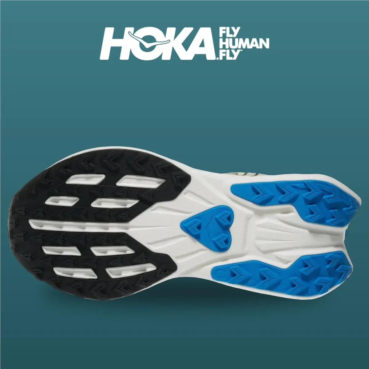 Hoka shoes - Rocket X - Rocket - 1176330-SLLB - Skyward Blue/Alabaster 9