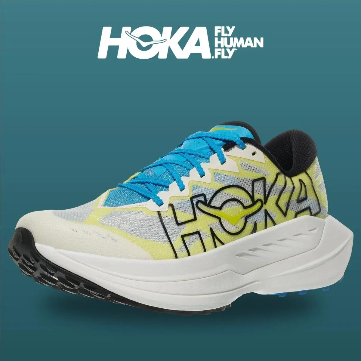 Hoka shoes - Rocket X - Rocket - 1176330-SLLB - Skyward Blue/Alabaster 6