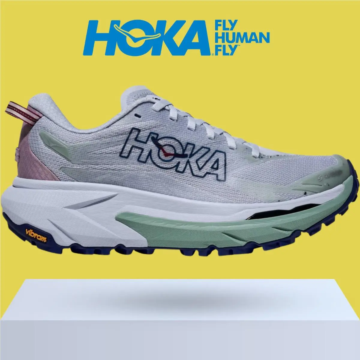 Hoka shoes - Hoka One One Mafate 5 - Celestial Blue/Blue Blossom 14