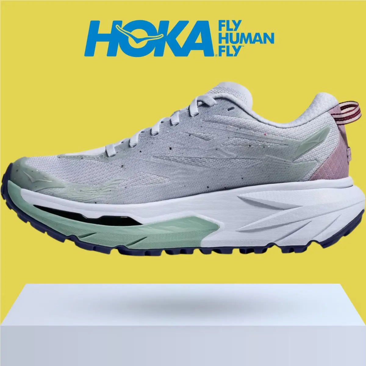 Hoka shoes - Hoka One One Mafate 5 - Celestial Blue/Blue Blossom 15