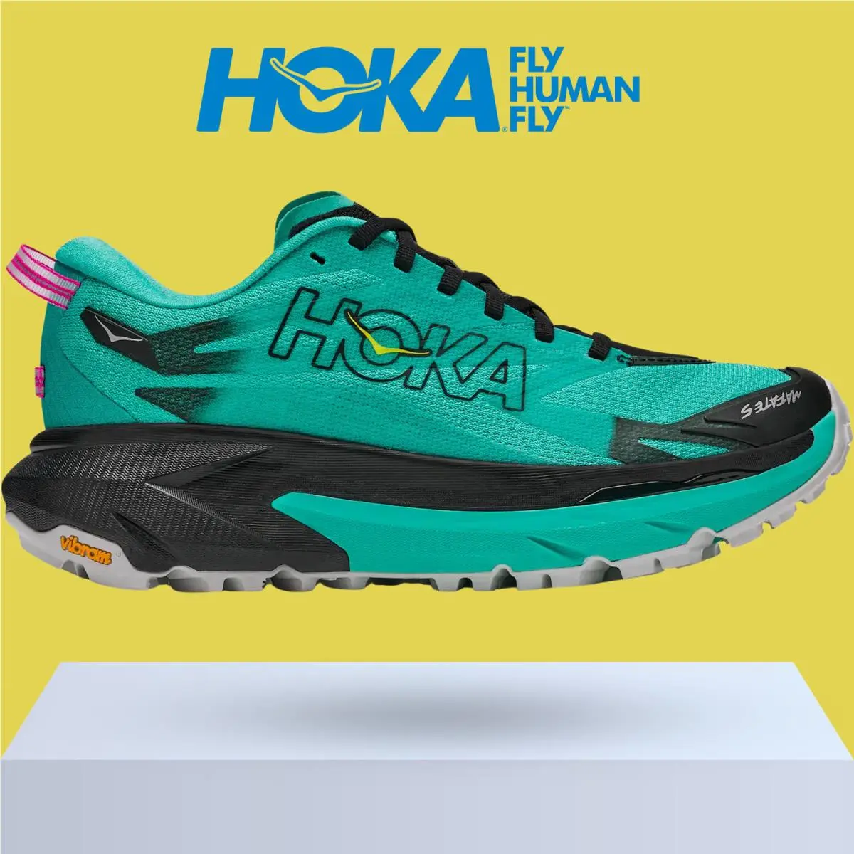 Hoka shoes - Hoka One One Mafate 5 - Celestial Blue/Blue Blossom 19