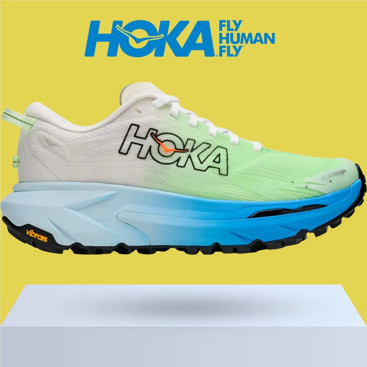 Hoka shoes - Hoka One One Mafate 5 - Celestial Blue/Blue Blossom 9
