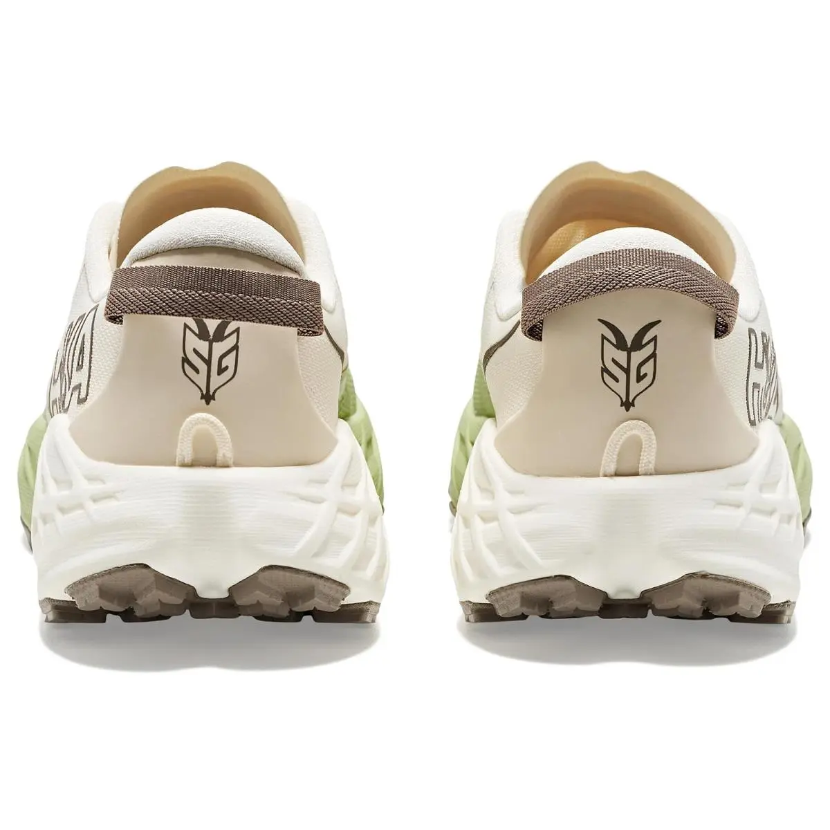 Hoka shoes - Alabaster/Morning Dew 12