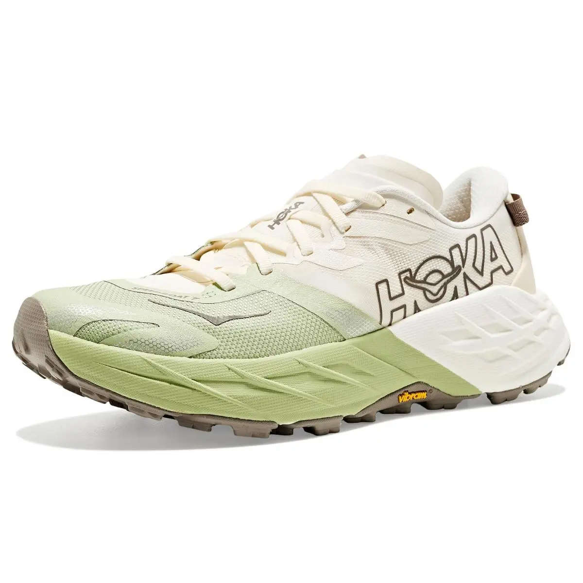 Hoka shoes - Alabaster/Morning Dew 6