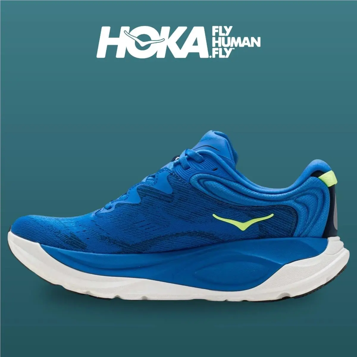 Hoka shoes - Gaviota 6 - Gaviota - 1171932-VLTB - Virtual Blue/Varsity Navy 12