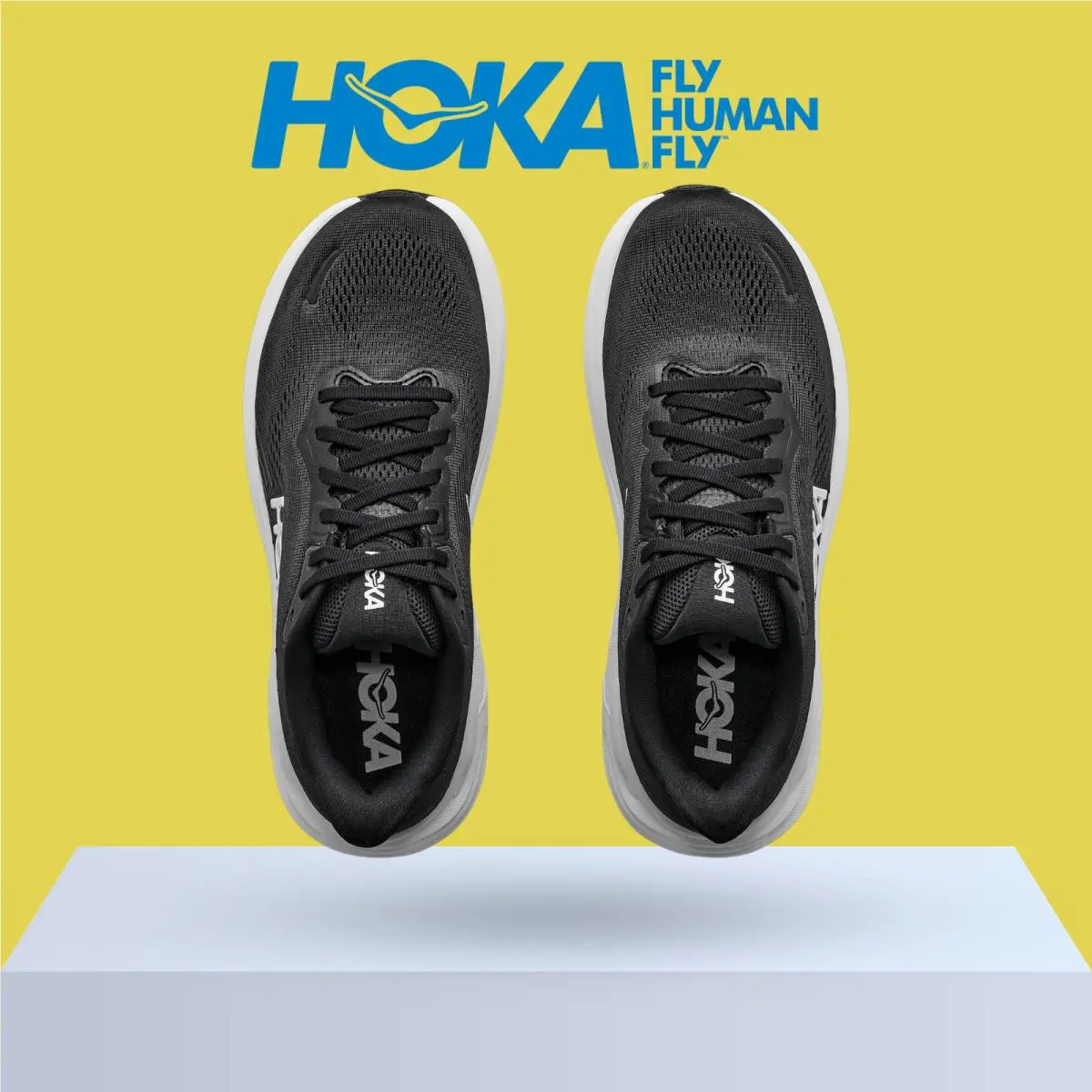 Hoka shoes - Hoka One One Clifton 11 - Black/Black 32