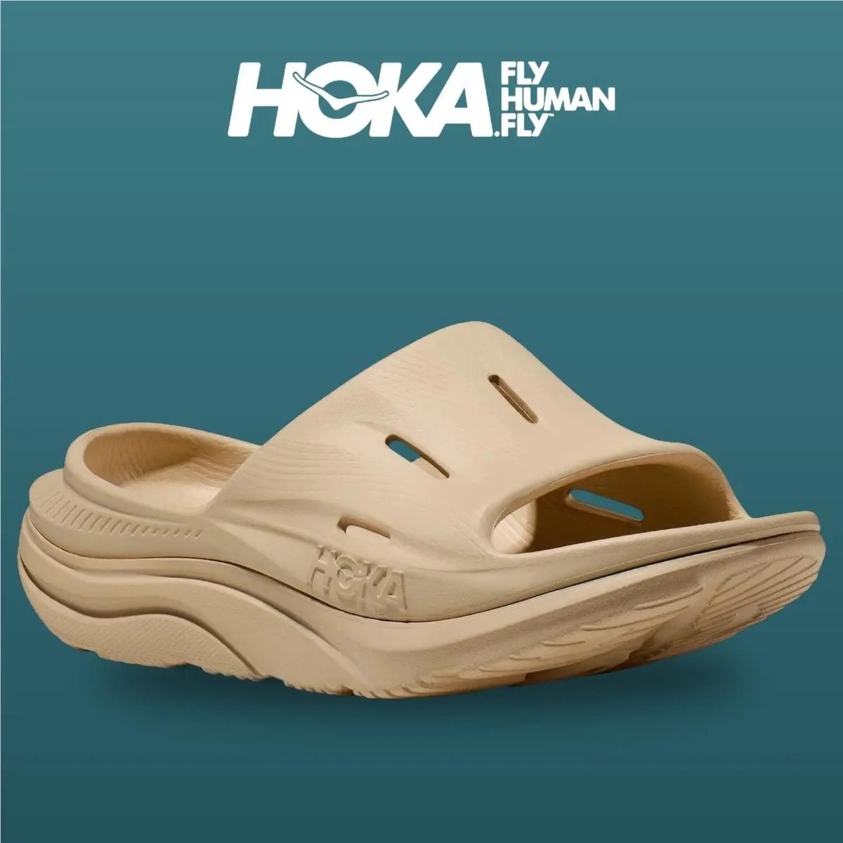 Hoka shoes - Ora Slide 3 - Ora Slide - 1135061-SSSS - Shifting Sand 9