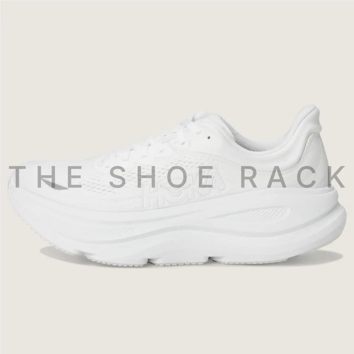 Hoka shoes - Hoka One One Bondi 9 - 1162012-WWH - White 9