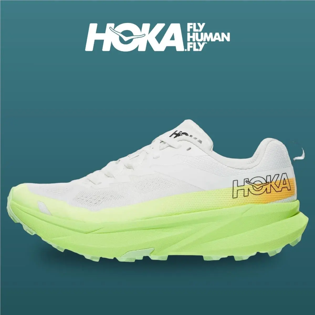 Hoka shoes - Torrent 5 - Torrent - 1176634-FYZ - Frost/Neon Yuzu 5