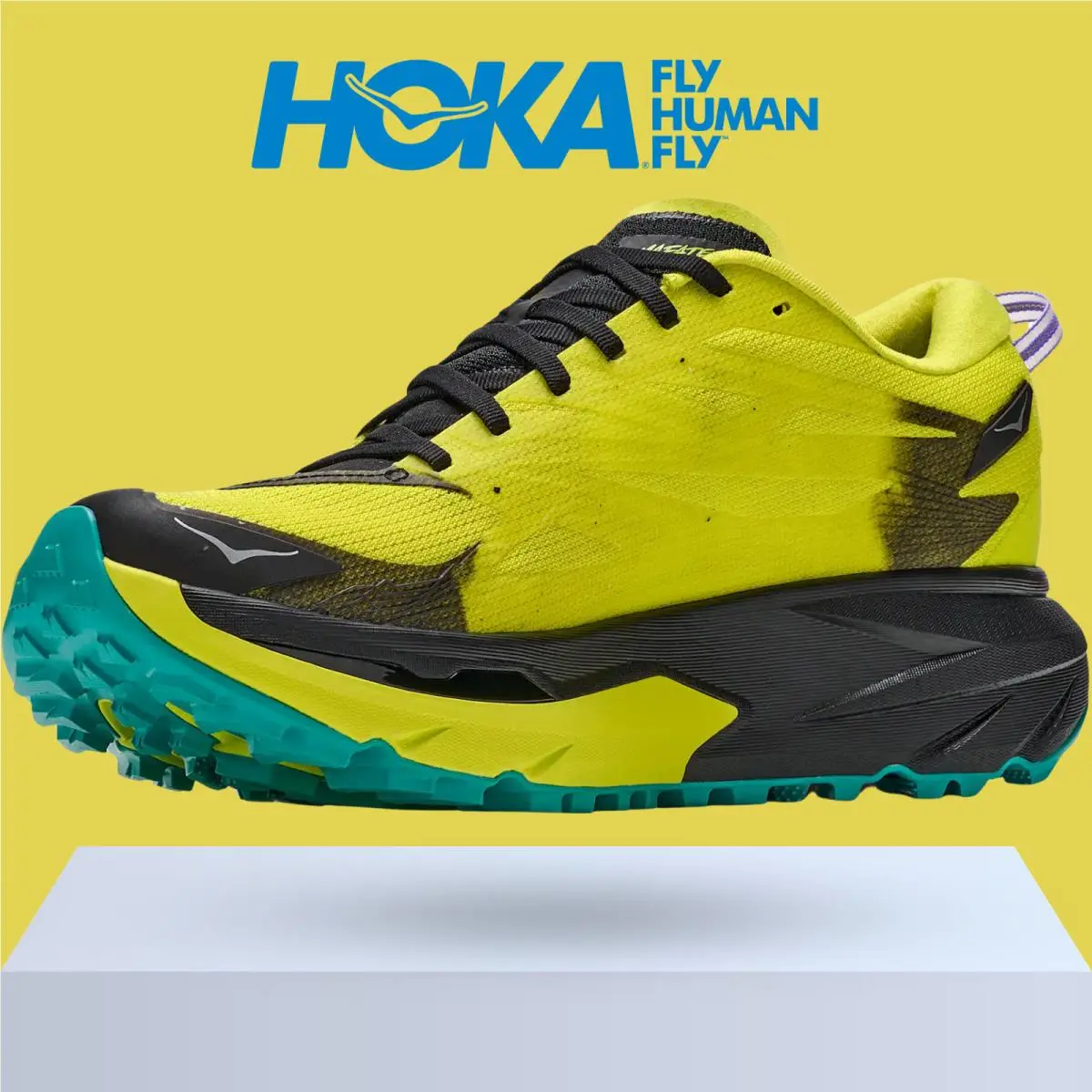 Hoka shoes - Hoka One One Mafate 5 - Black/Hoka Citrus 0
