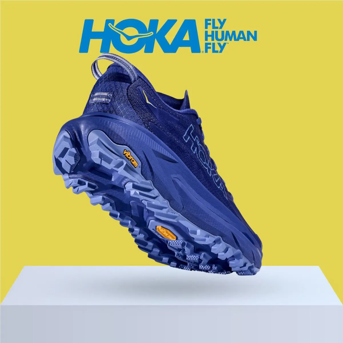 Hoka shoes - Hoka One One Mafate 5 - Black/Hoka Citrus 23