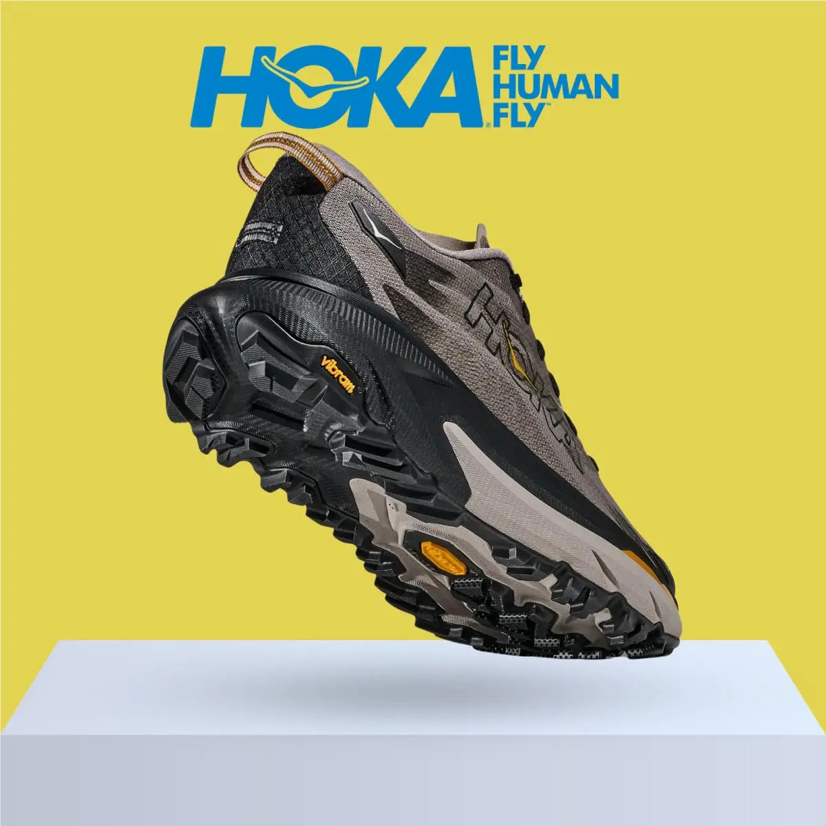 Hoka shoes - Hoka One One Mafate 5 - Black/Hoka Citrus 13