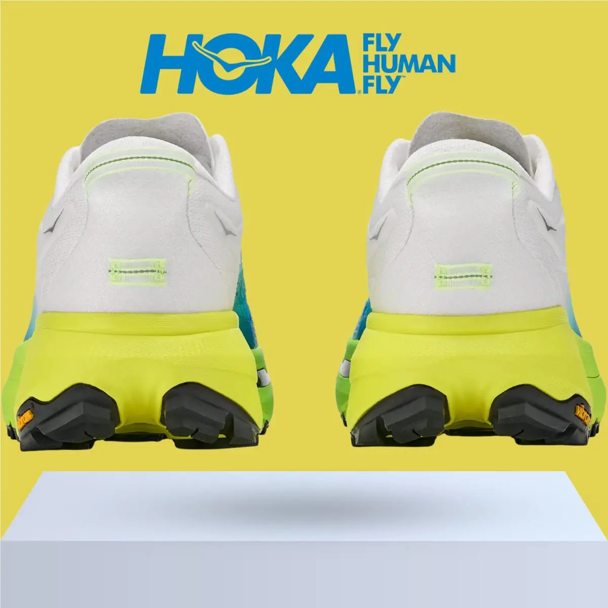 Hoka shoes - Hoka One One Mafate 5 - Black/Hoka Citrus 16
