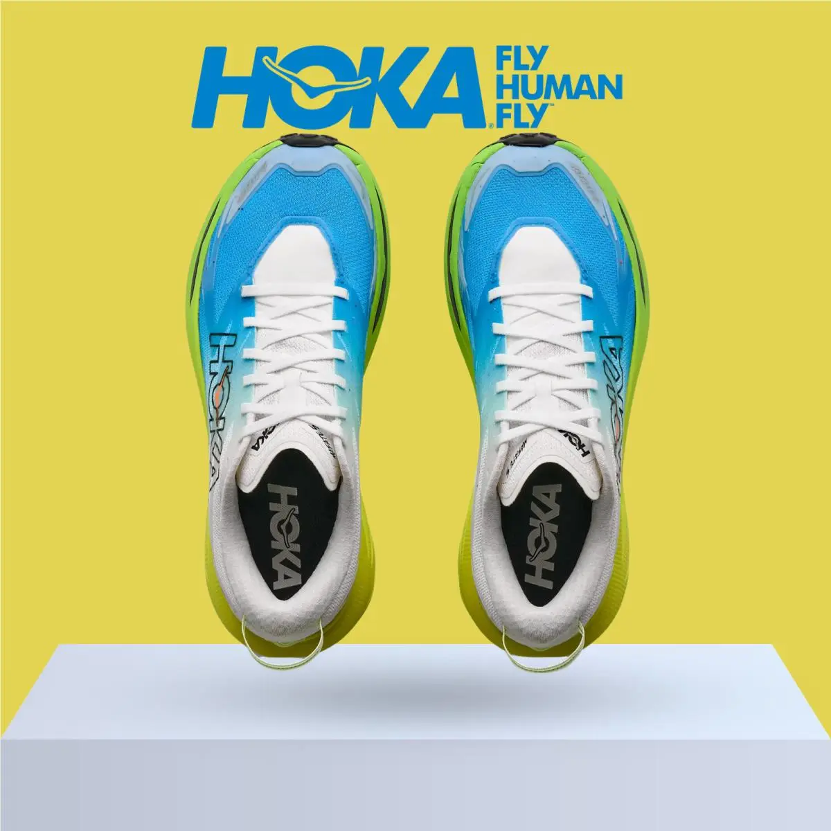 Hoka shoes - Hoka One One Mafate 5 - Black/Hoka Citrus 17