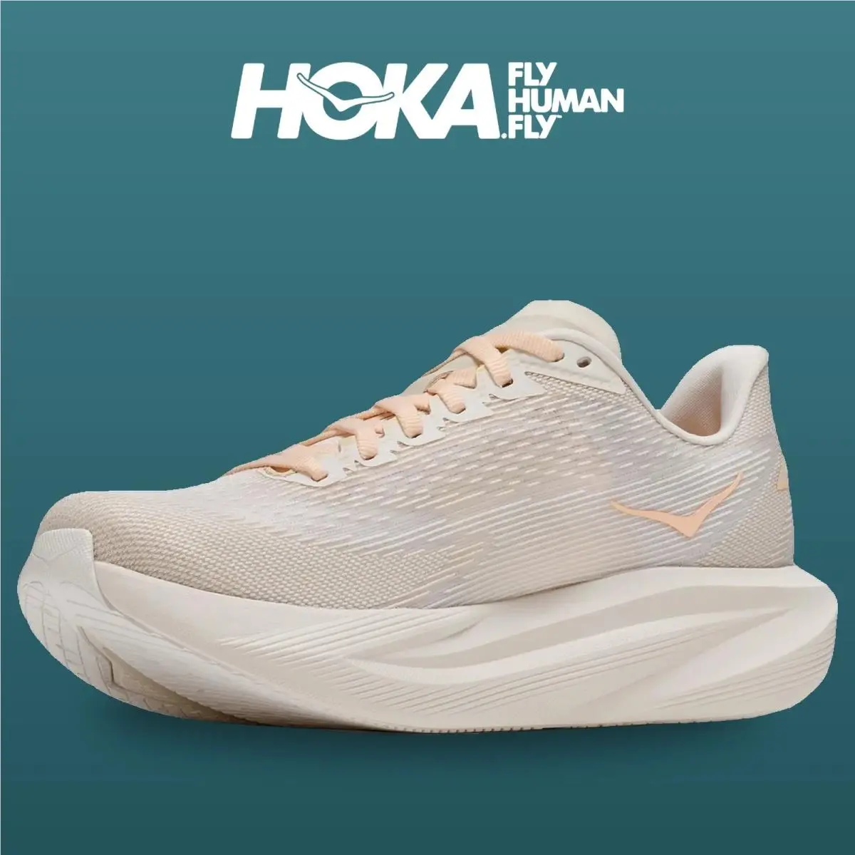 Hoka shoes - Mach 7 - Mach - 1171938-OST - Oat Milk/Alabaster 13