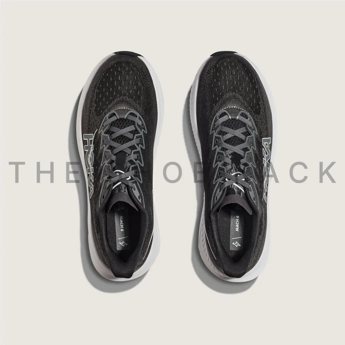 Hoka shoes - Hoka One One Mach 6 - 1147790-BWHT - Black 0