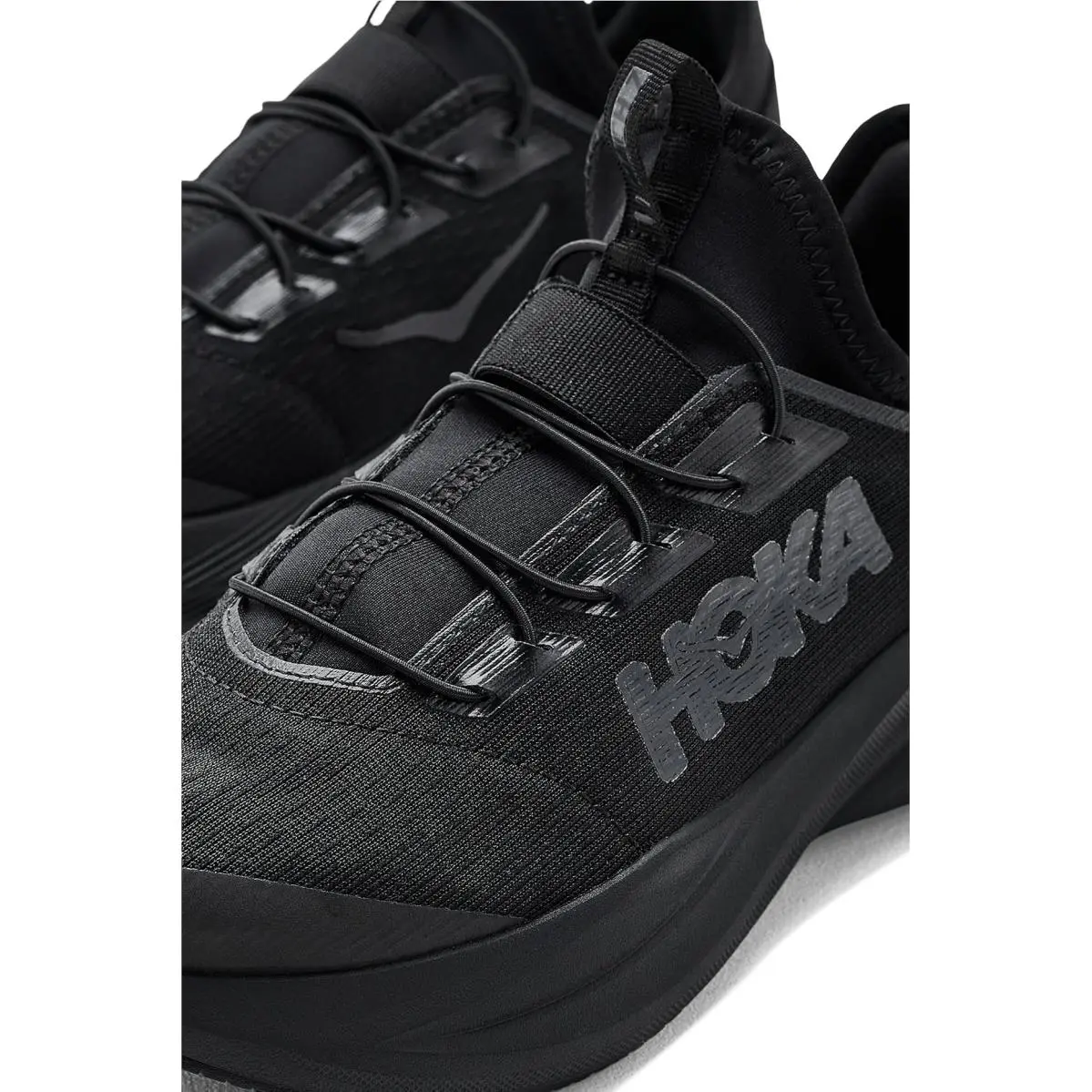 Hoka shoes - Black/Black 4