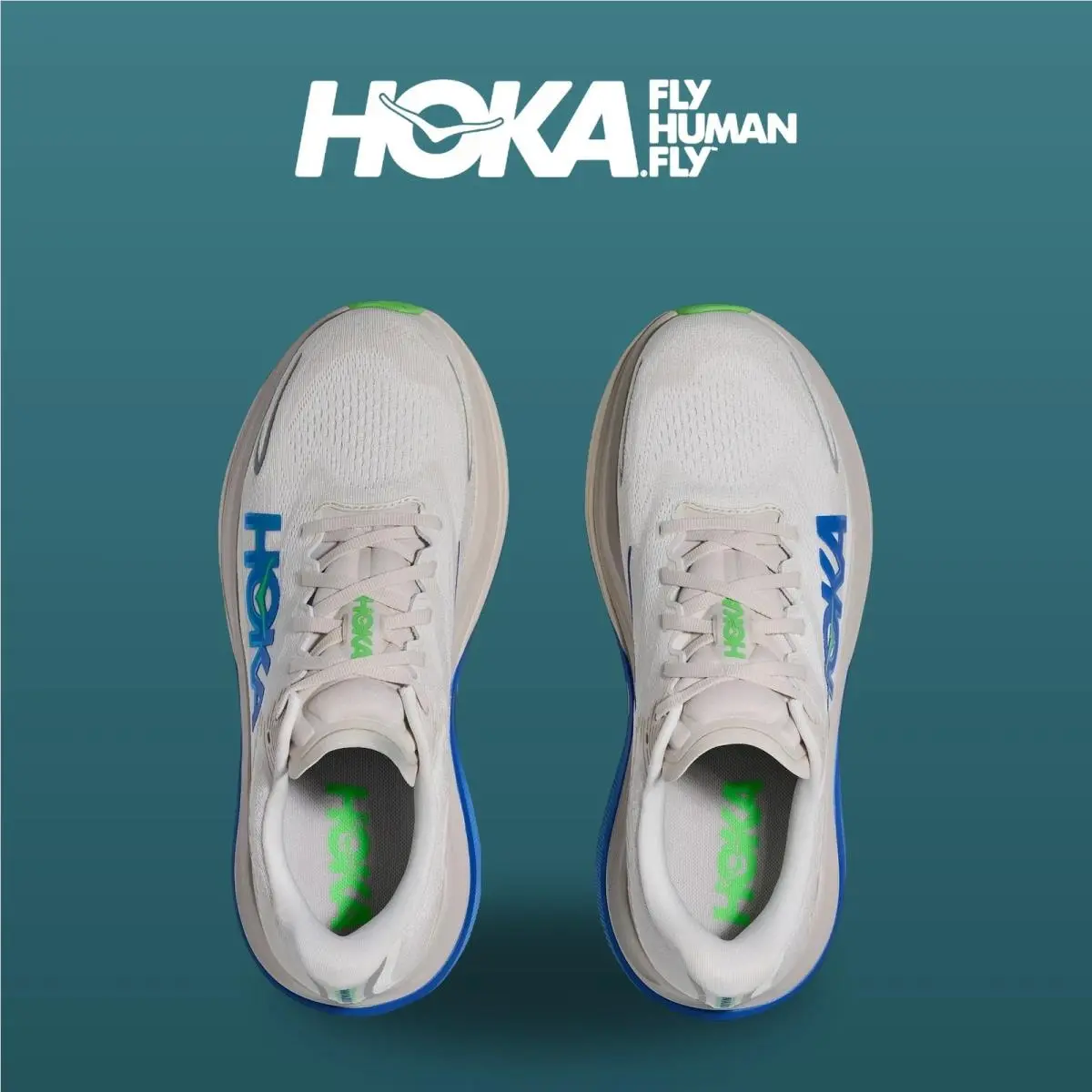 Hoka shoes - Skyward X 2 - Skyward - 1171925-GTCB - Grout/Cobalt 13