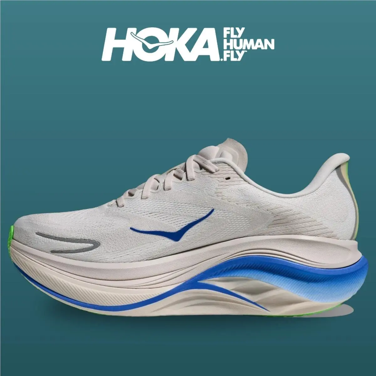 Hoka shoes - Skyward X 2 - Skyward - 1171925-GTCB - Grout/Cobalt 15