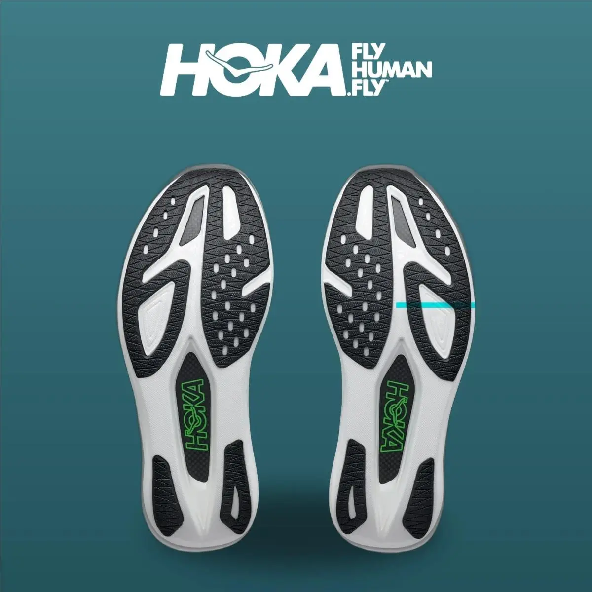 Hoka shoes - Rocket X 3 - Rocket - 1168724-FLCT - Frost/Electric Lime 8