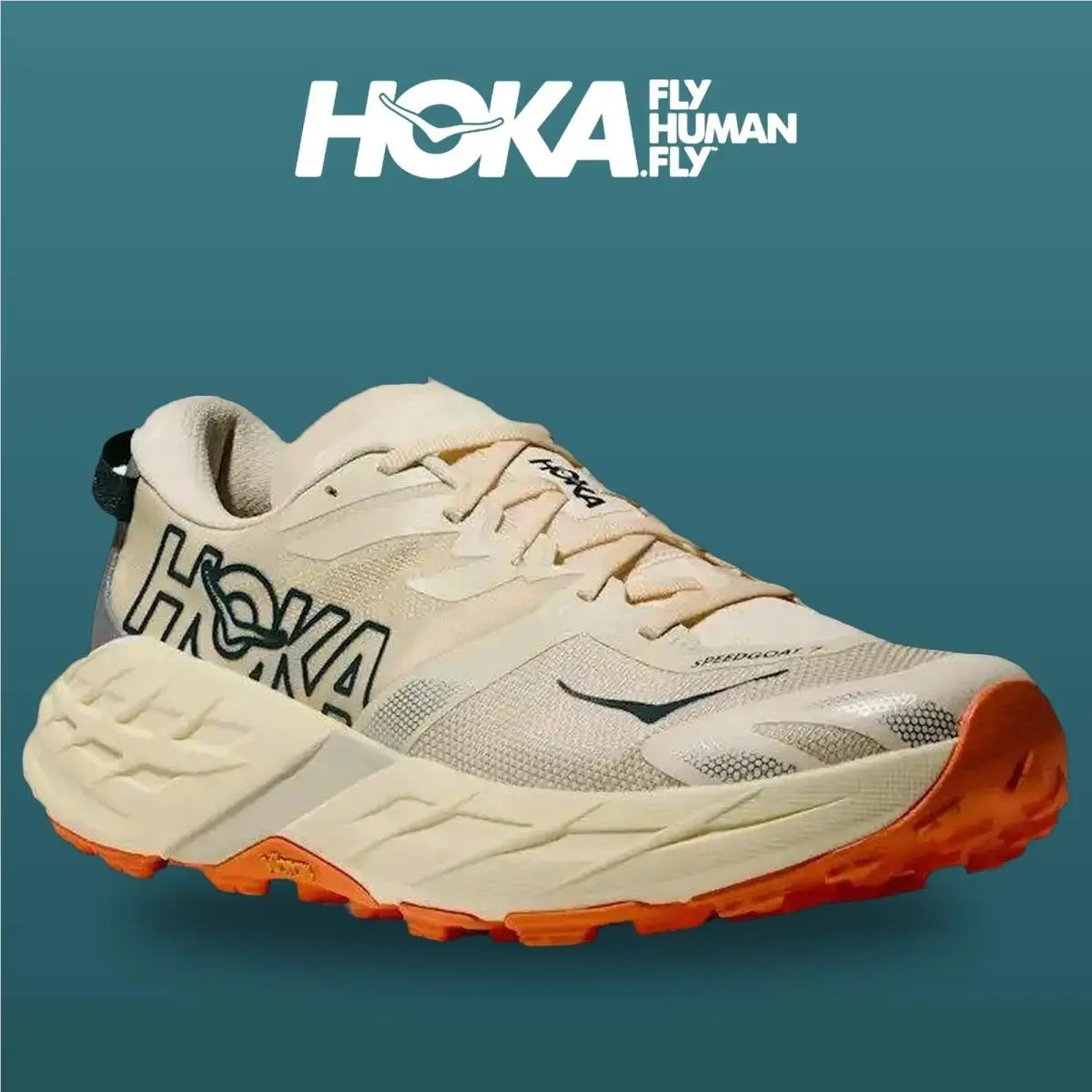 Hoka shoes - Speedgoat 7 - Speedgoat - 1171928-VMR - Vintage Yellow/Tumeric 10
