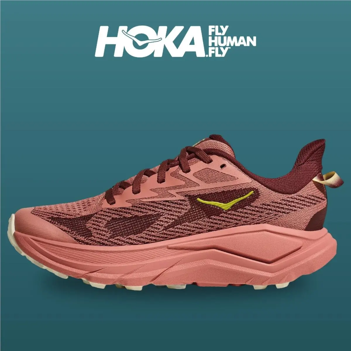 Hoka shoes - Challenger 8 - Challenger - 1168717-BSHD - Blush/Dark Cedar 0