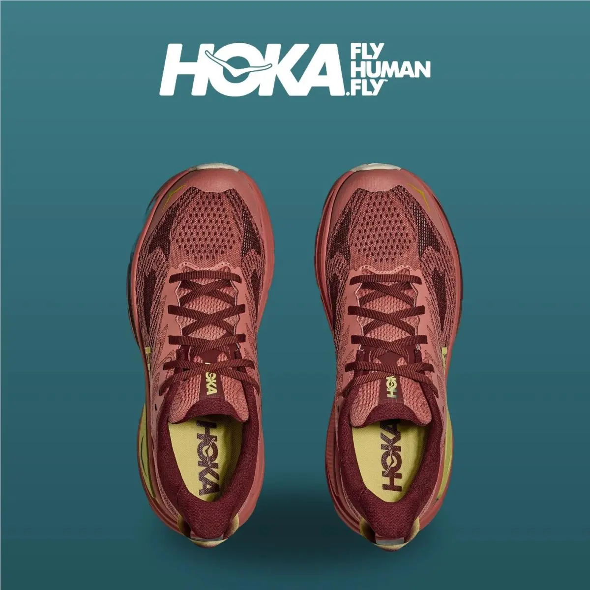 Hoka shoes - Challenger 8 - Challenger - 1168717-BSHD - Blush/Dark Cedar 1