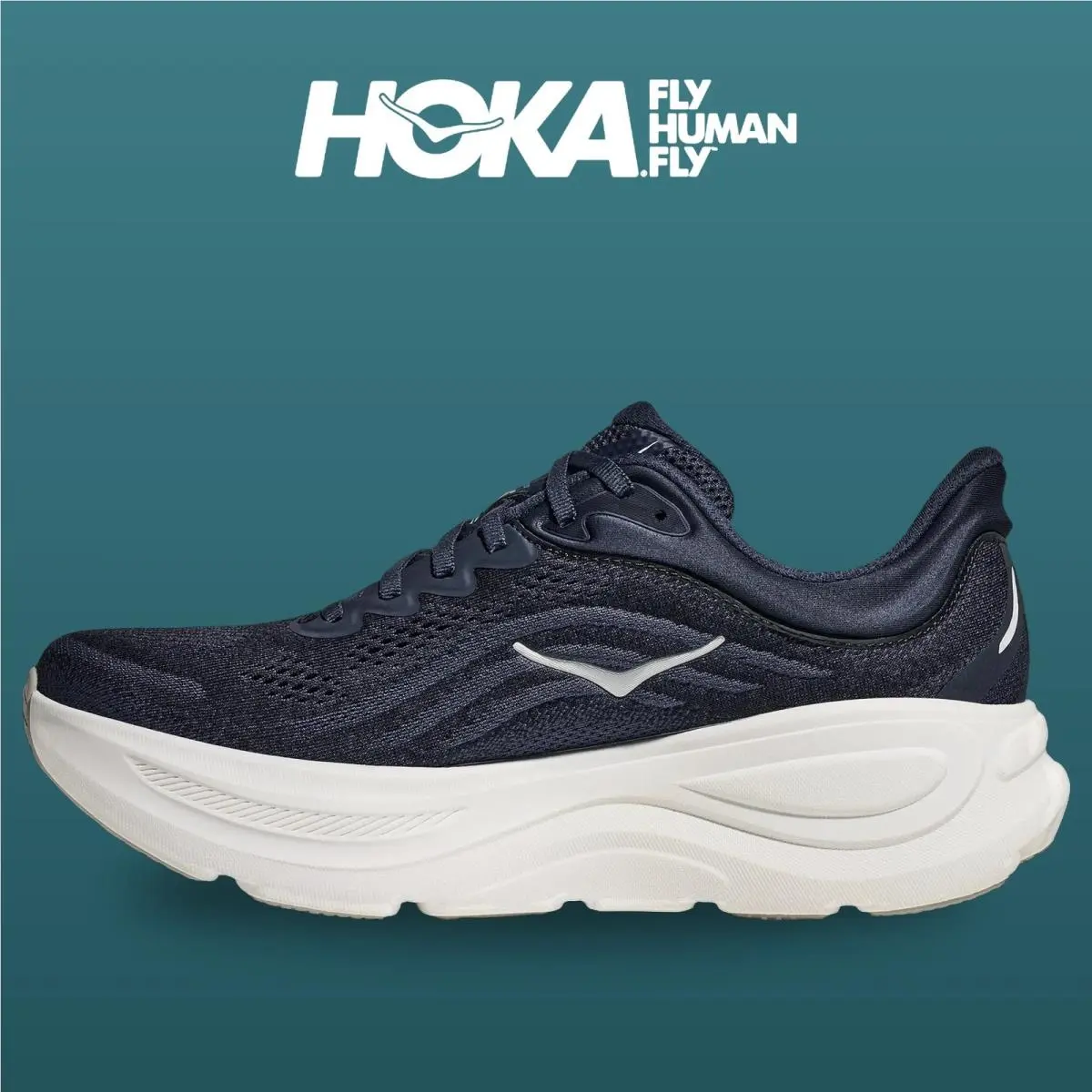 Hoka shoes - HOKA Bondi 9 Extra Wide - 1162011-VYN - Varsity Navy/White 8