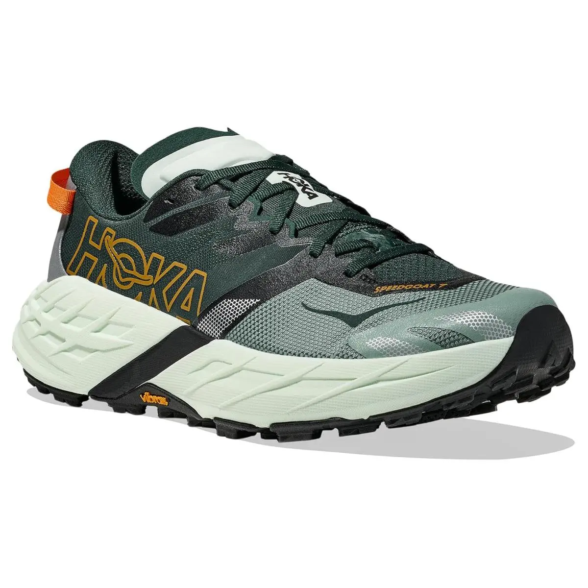 Men`s Sneakers Athletic Shoes Hoka Speedgoat 7 Bay Leaf Sea Glass