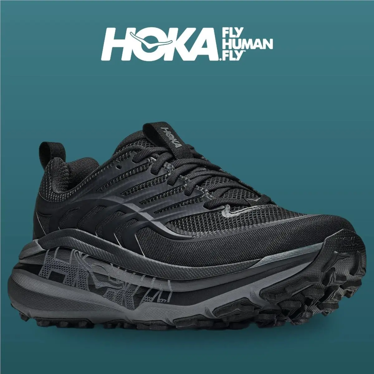 Hoka shoes - Stinson 8 - Stinson - 1176637-BCKT - Black/Outer Orbit 4