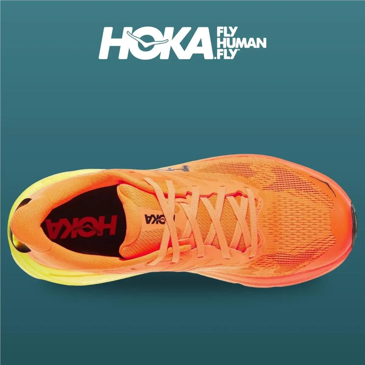 Hoka shoes - Challenger 8 - Challenger - 1168716-NNGR - Neon Tangerine/Citrus 2