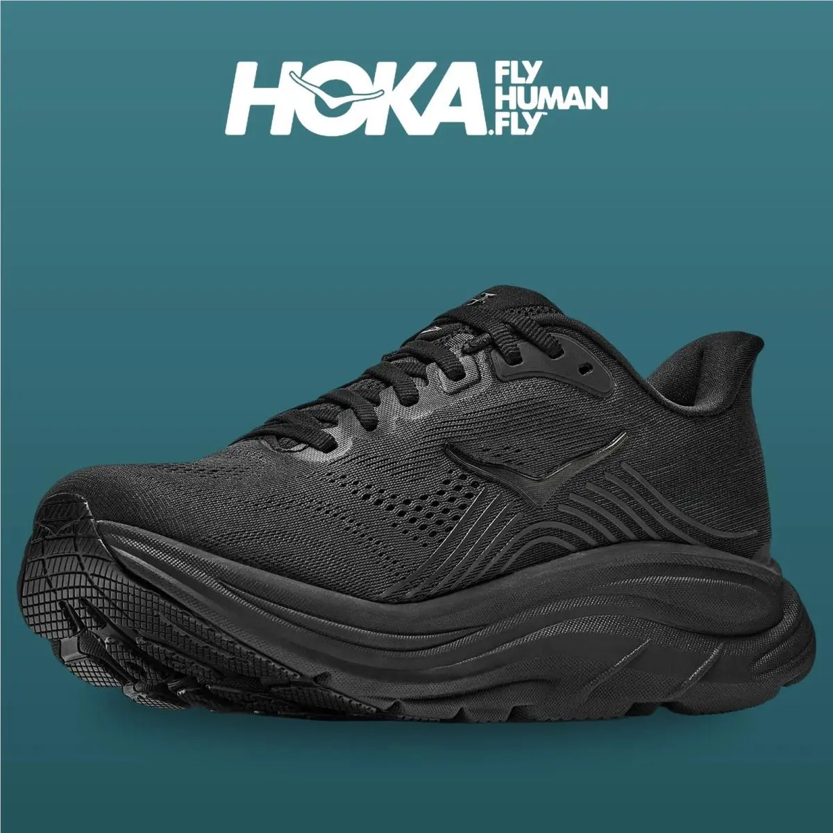 Hoka shoes - HOKA Clifton 11 Wide - Clifton Wide - 1176572-BBLC - Black 4