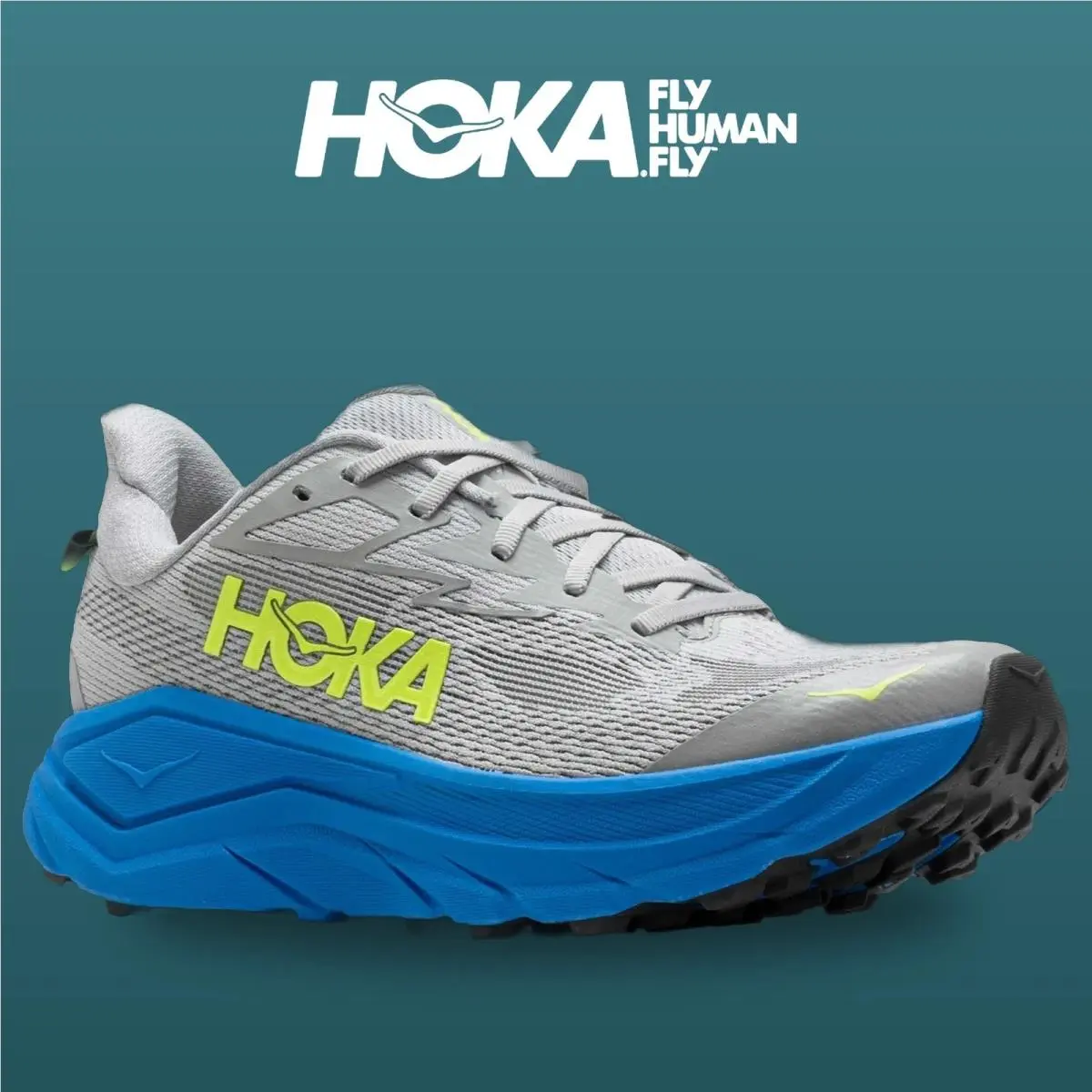 Hoka shoes - HOKA Challenger 8 Wide - Challenger Wide - 1168716-STVR - Stardust/Virtual Blue 3