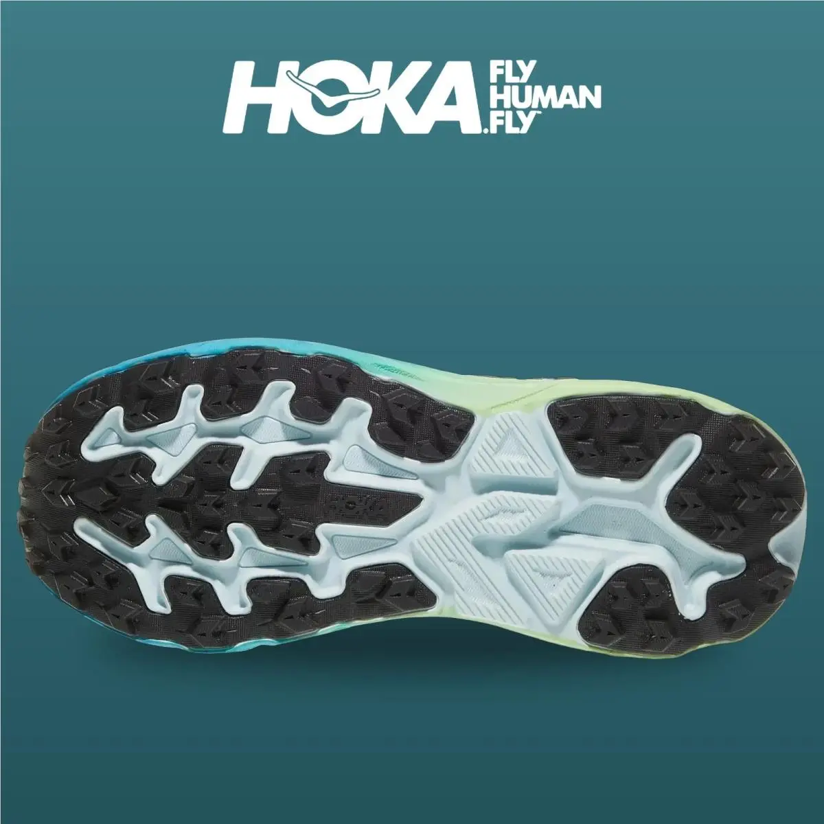 Hoka shoes - Challenger 8 - Challenger - 1168717-GBLT - Glimmering Blue/Tart Apple 9