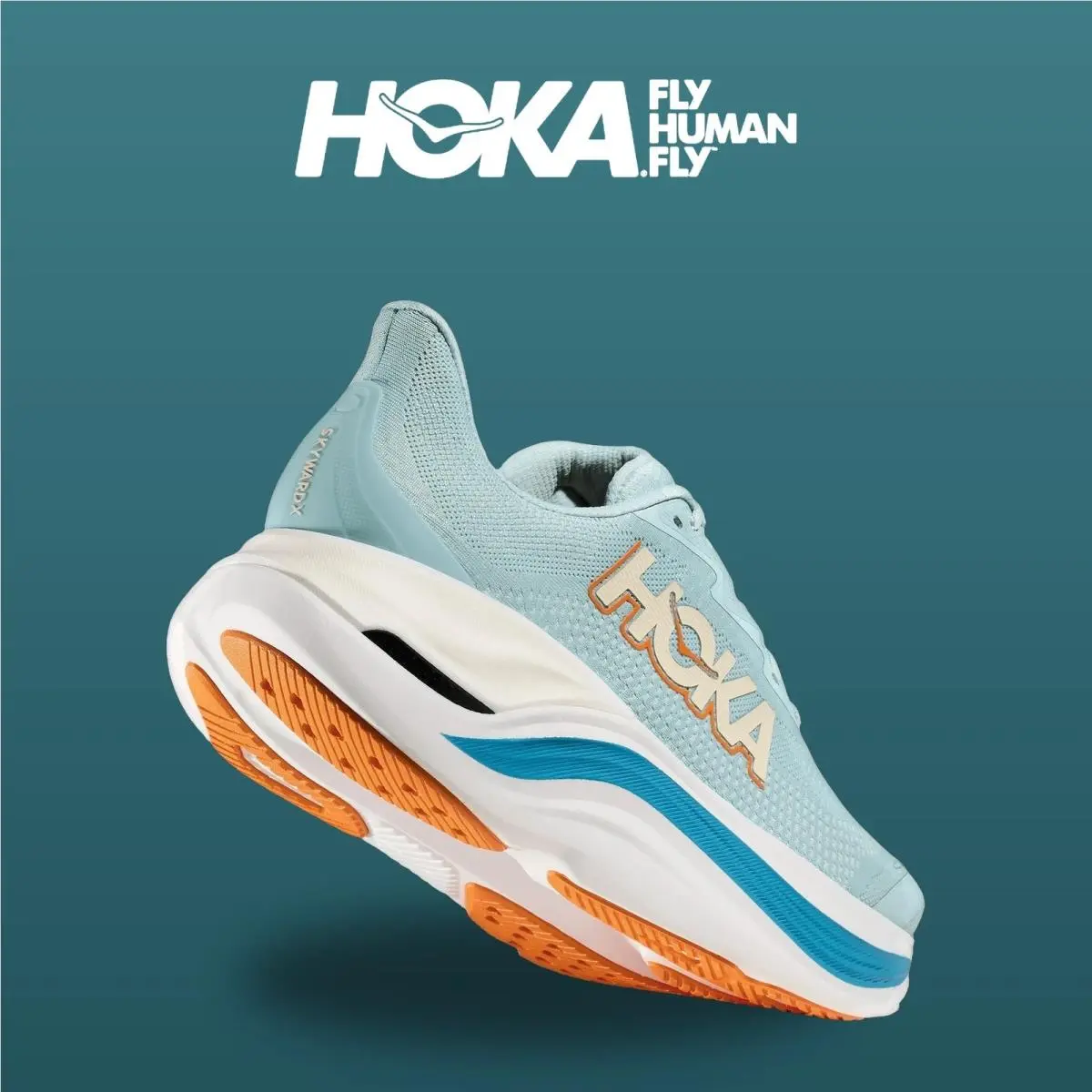 Hoka shoes - Skyward X - Skyward - 1147911-CSLP - Clear Sea/Alpine Blue 7