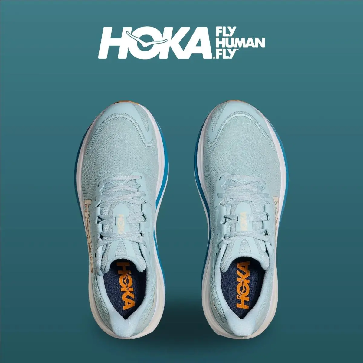 Hoka shoes - Skyward X - Skyward - 1147911-CSLP - Clear Sea/Alpine Blue 12
