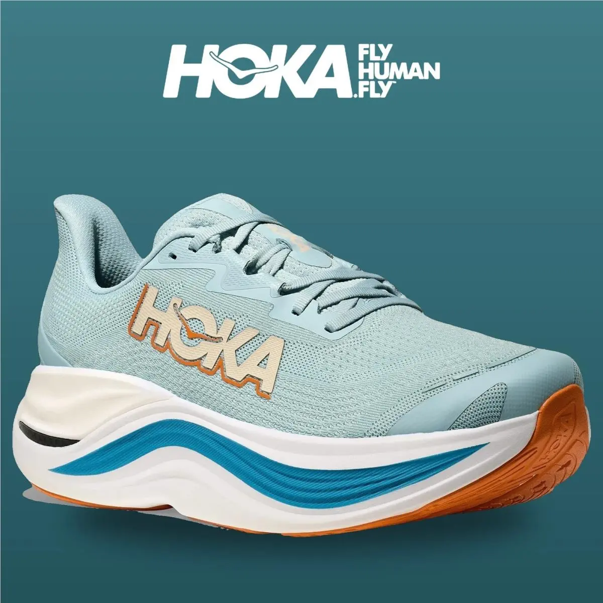 Hoka shoes - Skyward X - Skyward - 1147911-CSLP - Clear Sea/Alpine Blue 15