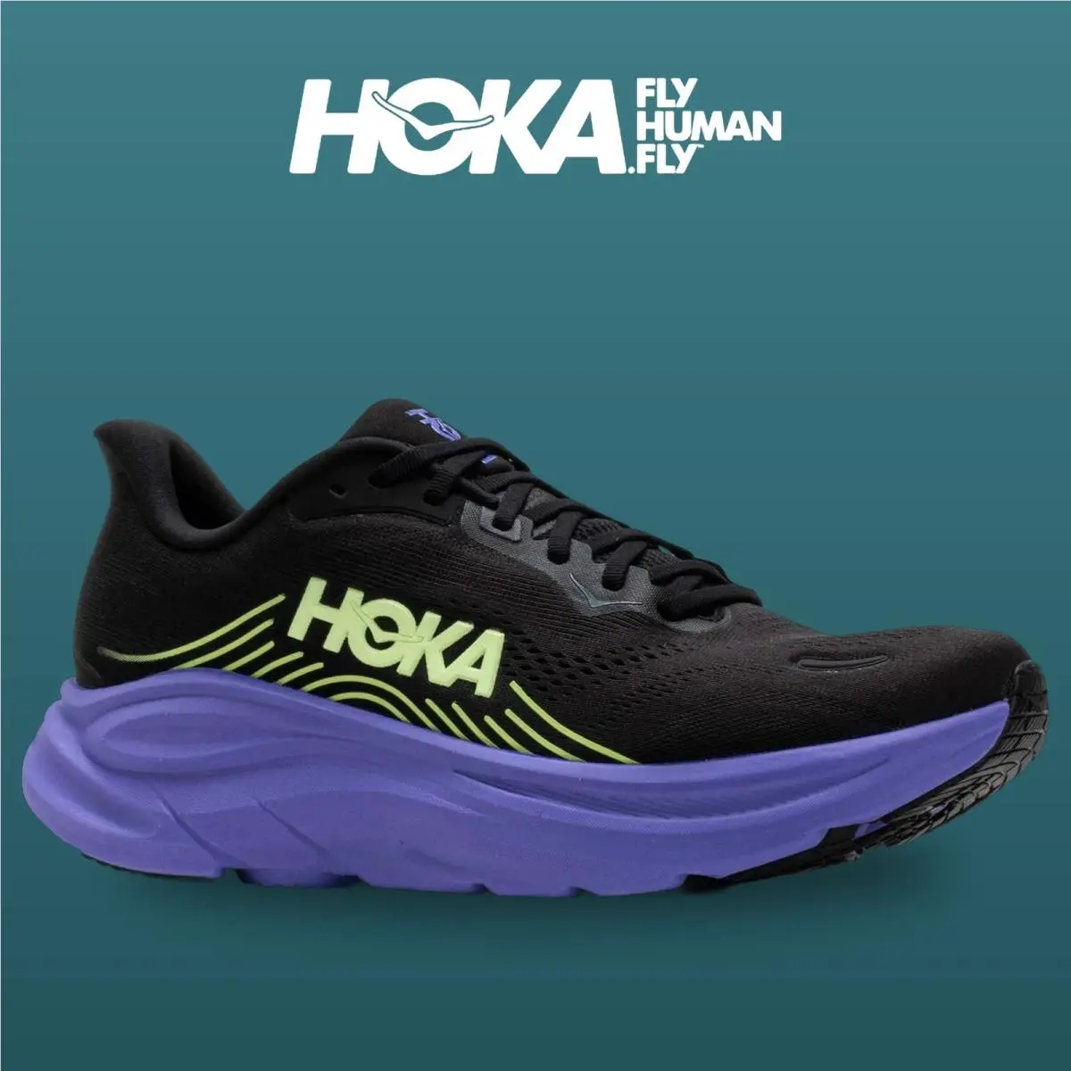 Hoka shoes - Clifton 11 - Clifton - 1176572-BNNY - Black/Neon Yuzu 3