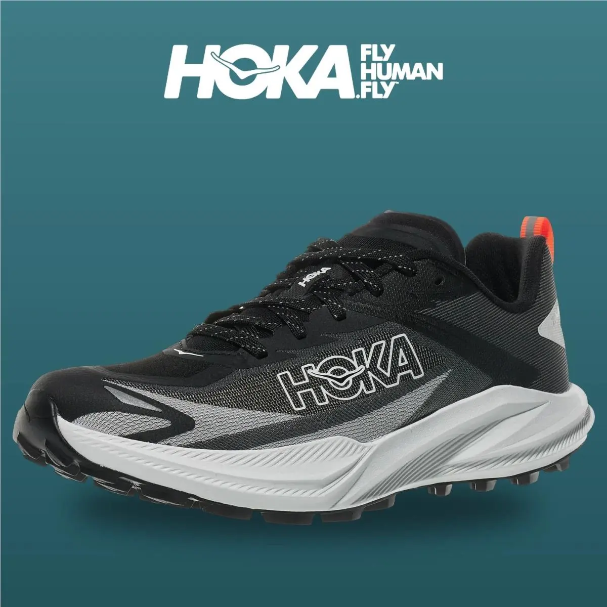 Hoka shoes - Zinal 3 - Zinal - 1171953-BWHT - Black/White 7