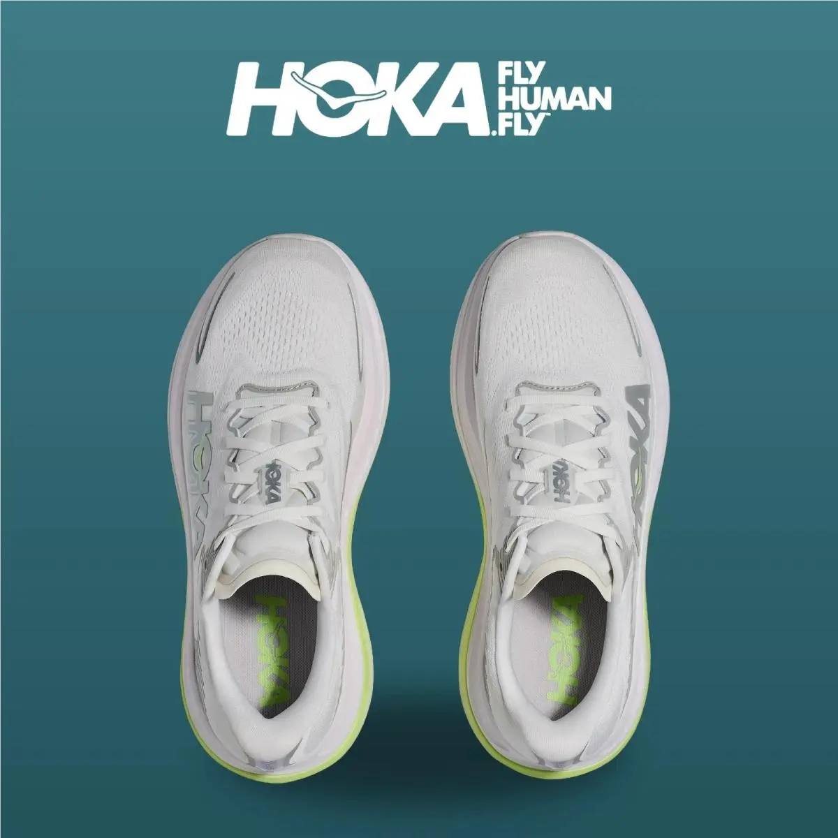 Hoka shoes - Skyward X 2 - Skyward - 1171925-WTNN - White/Neon Yuzu 0