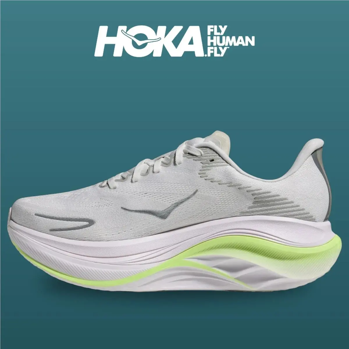 Hoka shoes - Skyward X 2 - Skyward - 1171925-WTNN - White/Neon Yuzu 2