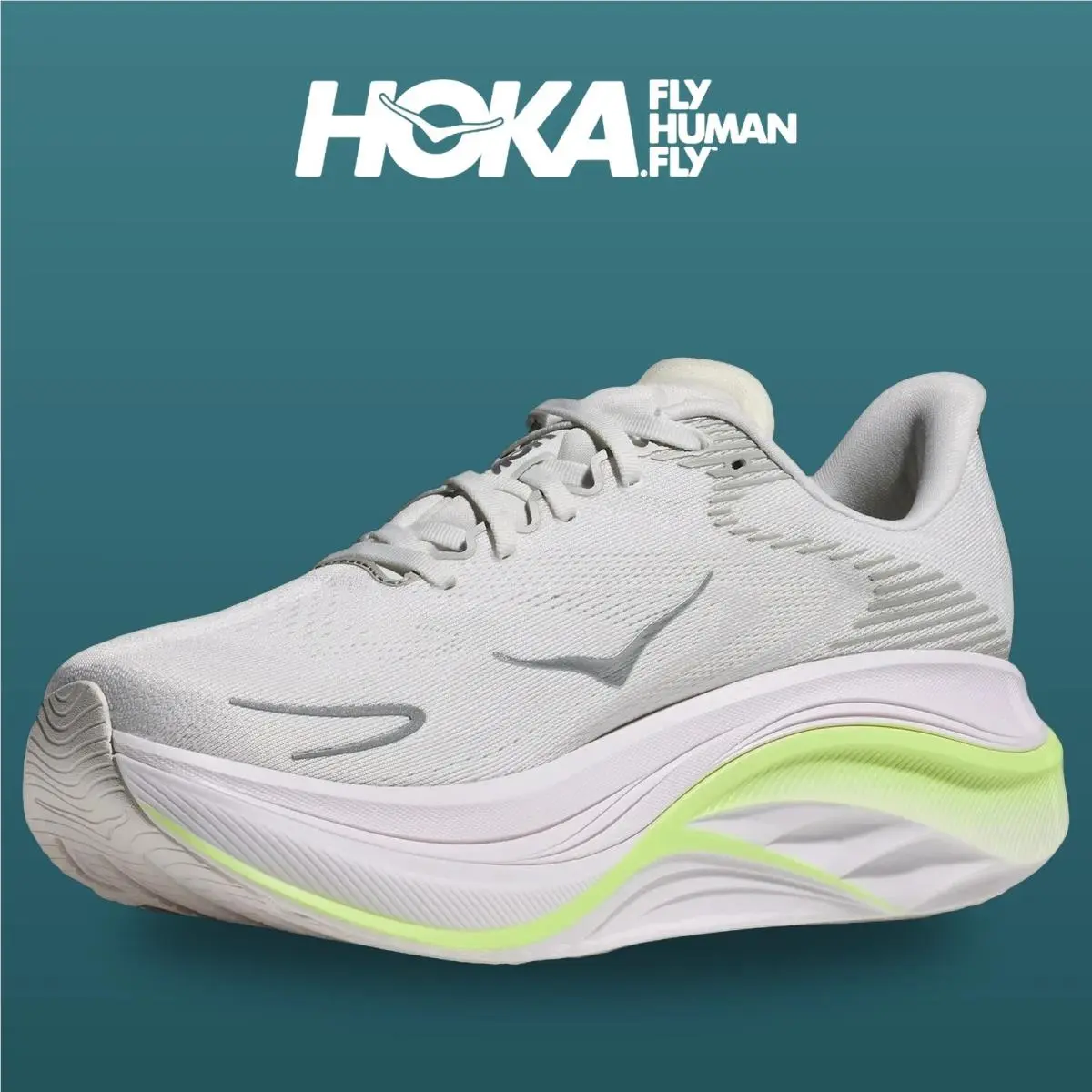 Hoka shoes - Skyward X 2 - Skyward - 1171925-WTNN - White/Neon Yuzu 5