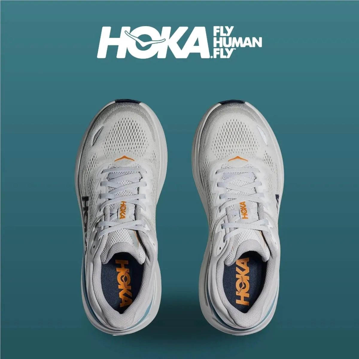 Hoka shoes - Bondi 9 - Bondi - 1162011-SSTC - Stardust/Cosmic Grey 0