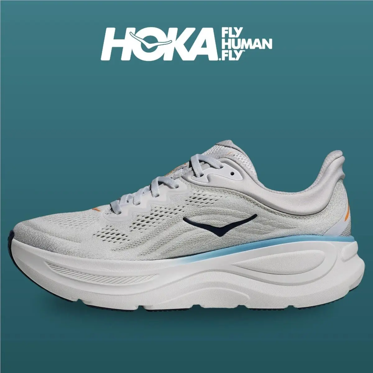 Hoka shoes - Bondi 9 - Bondi - 1162011-SSTC - Stardust/Cosmic Grey 2