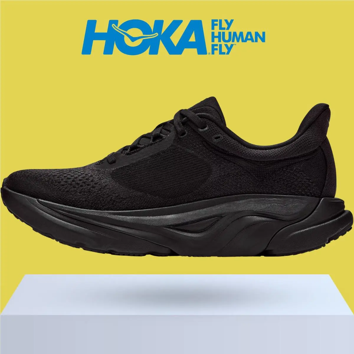 Hoka shoes - Hoka One One Arahi 9 - Black/Black 5