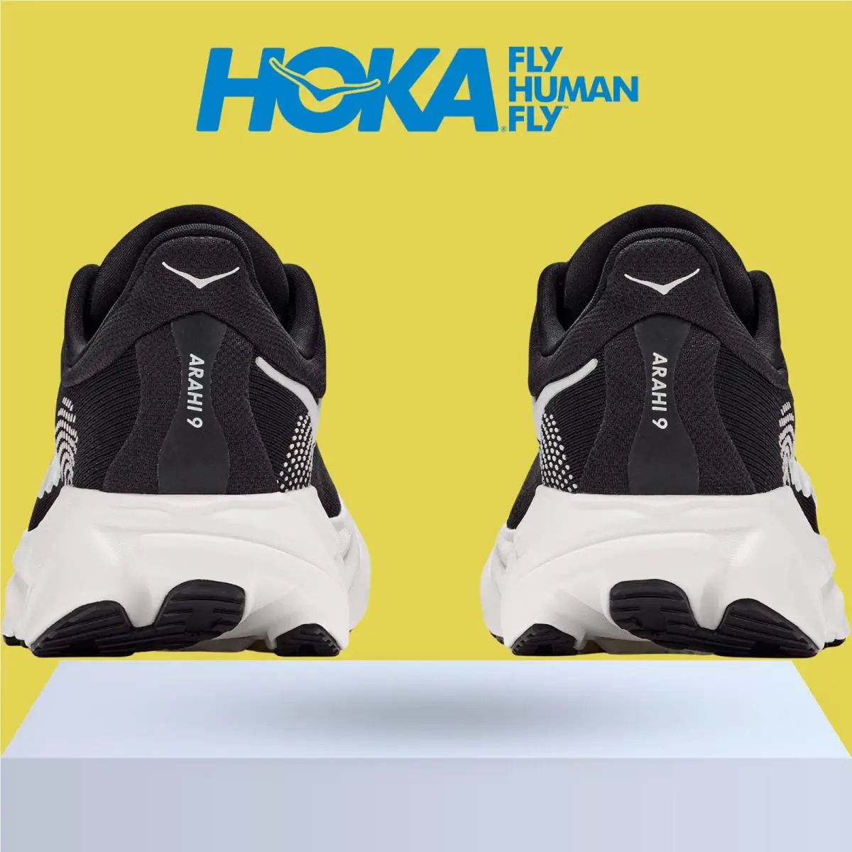 Hoka shoes - Hoka One One Arahi 9 - Black/Black 16